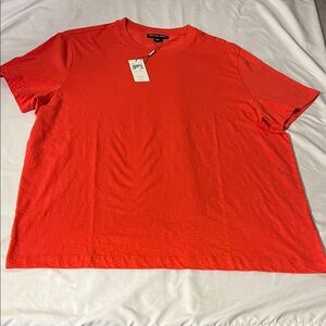Michael Kors Vibrant Red Short Sleeve Tee